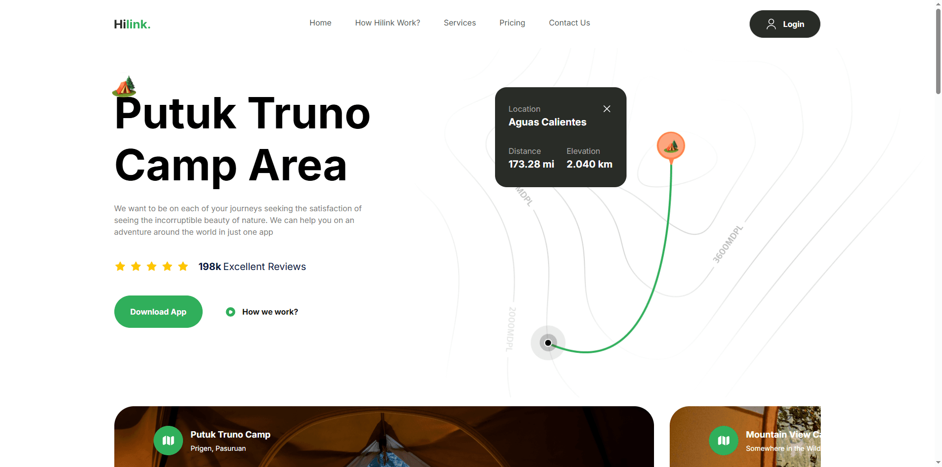 Camp website