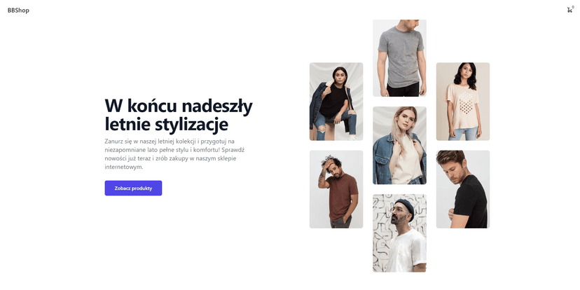 Ecommerce shop